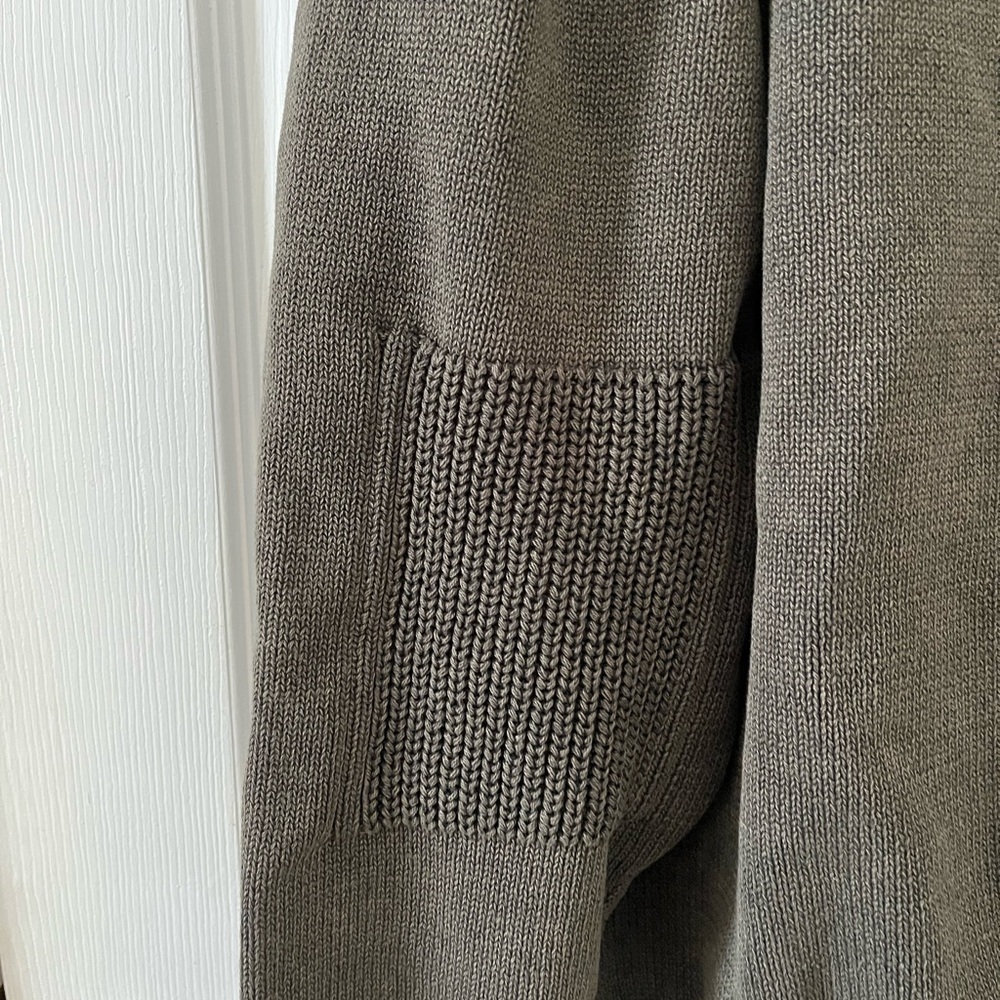 Dockers Men's Dark Olive Crewneck Sweater - Picture 3 of 5